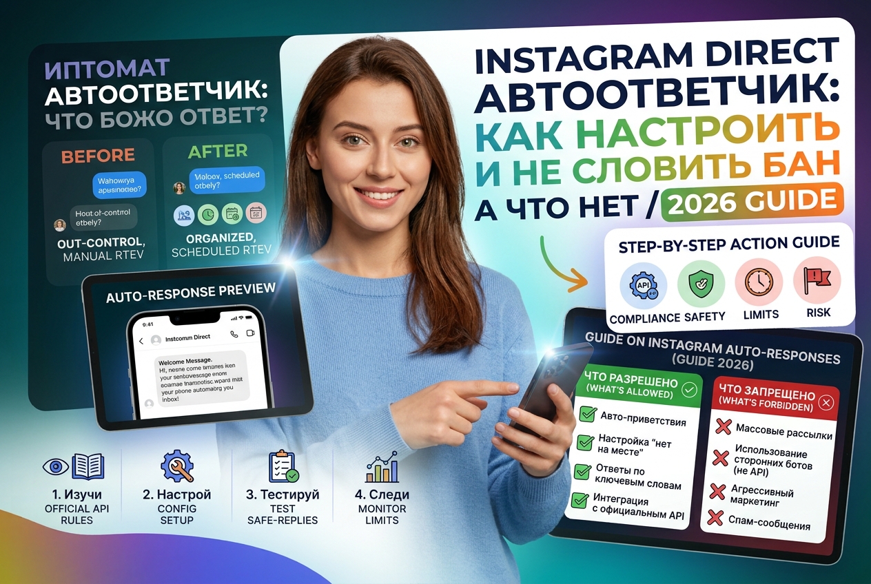  Автоответчик в Instagram Direct: как настроить и не словить бан
